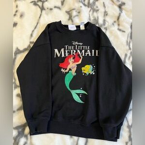 Vintage Disney - The Little Mermaid Kids Crewneck Sweater - Size 7-8 (Girls)